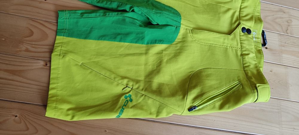 Велосипедні шорти | Cube AMS Shorts, lime | M-L | Оригінал