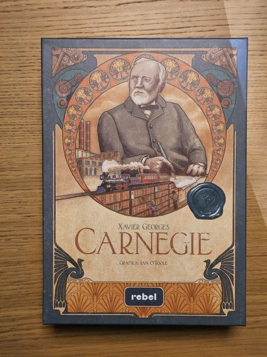 Carnegie gra planszowa + gratis