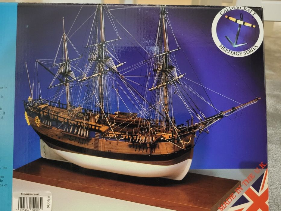 H.M.Bark Endeavour Caldercraft 1:64