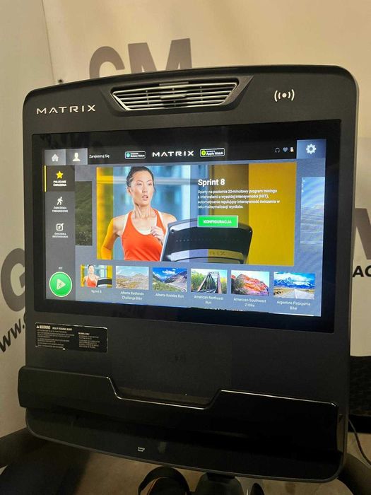 Rower poziomy Matrix Performance konsola Touch new model Gwarancja