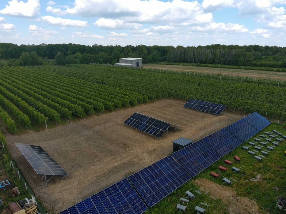 Instalacja fotowoltaiczna 12kWp + magazyn 48kWh + turbina 6kW