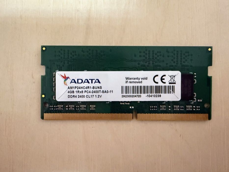 Оперативна пам'ять ADATA 4Gb DDR4