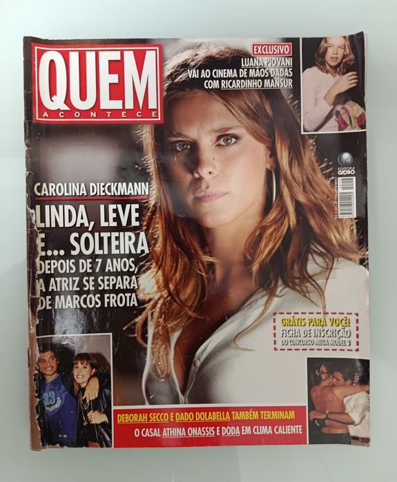 REVISTAS : Contigo, Minha Novela, Ti Ti Ti, Quem, Mais Feliz
