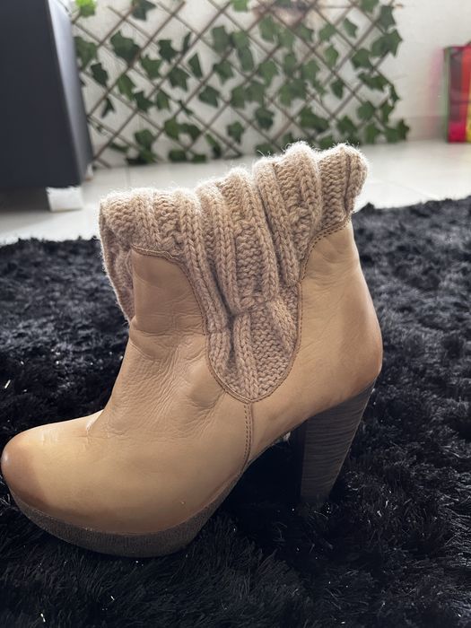 Botas cano médio em excelente estado