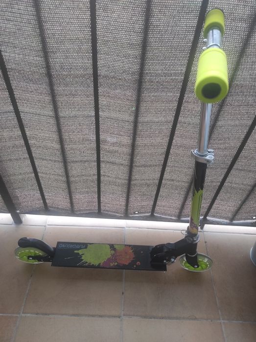 Hulajnoga playground, kółka świecące LED