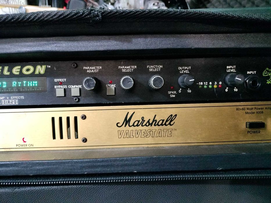 Rack Rocktron Chameleon e Marshall 8008