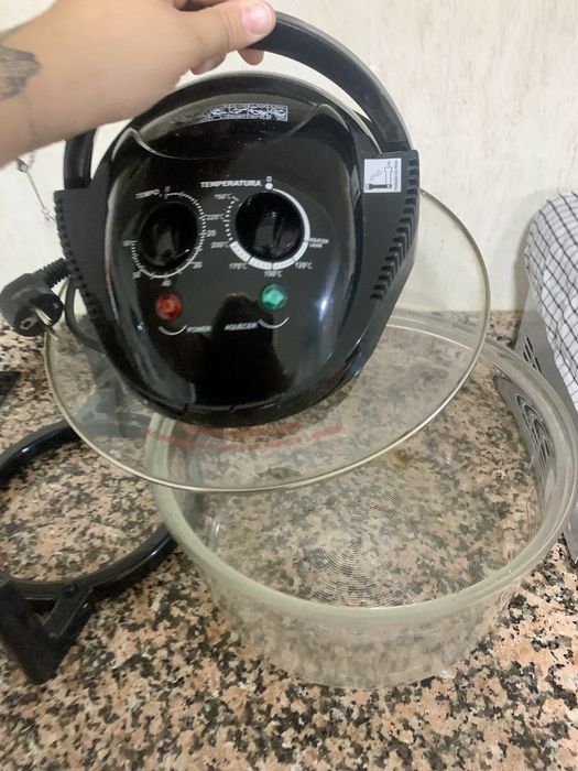 forno halogéneo e convecção