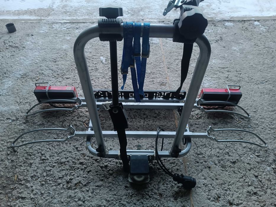 Bagażnik rowerowy na hak, kompletny z instalacją elektryczną!!