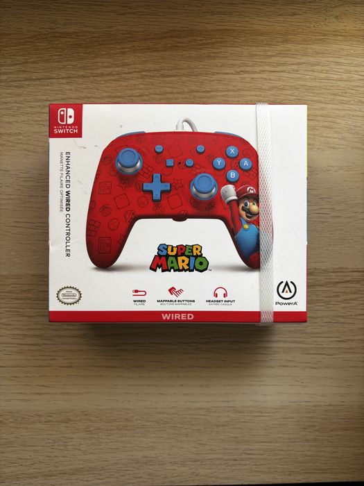 Comando para Nintendo Switch - Versao Mario NOVO