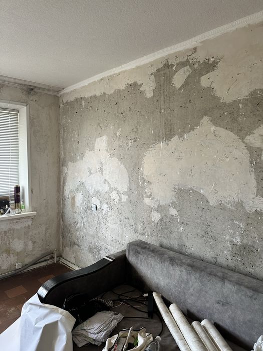 Поклейка обой шпалер 3д