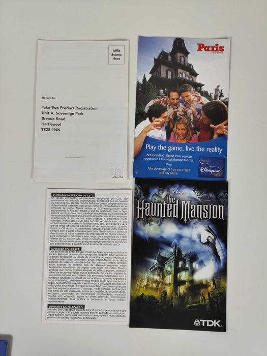The Haunted Mansion Playstation 2 PS2