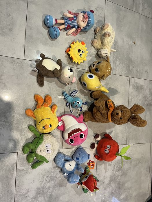 Pluszaki rozne rodzaje