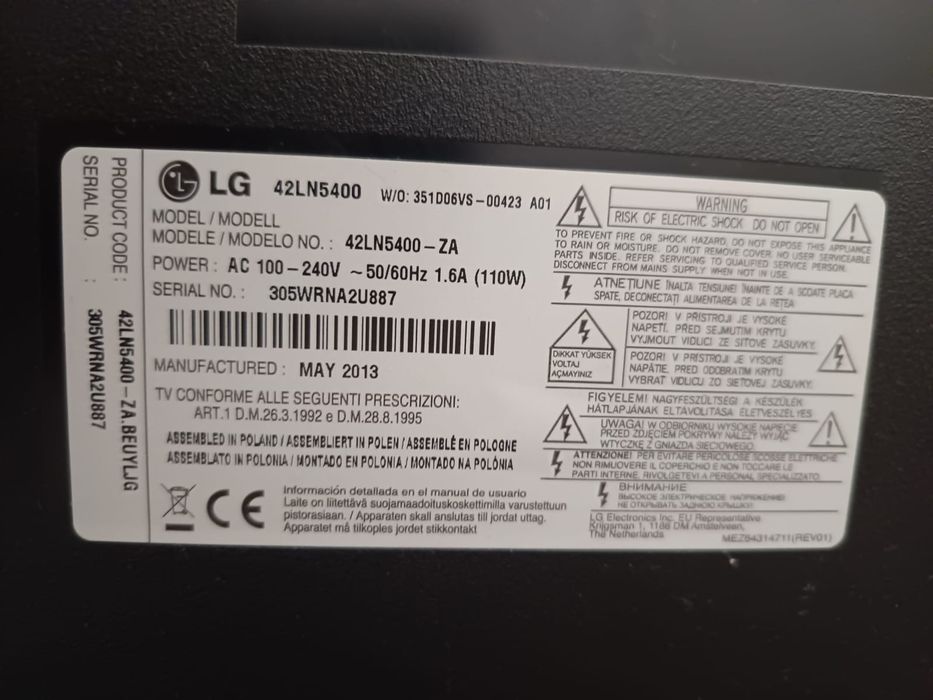 TV Led LG 42 polegadas