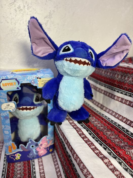 Стіч інтерактивний/іграшка інтерактивна/Стіч-смехатун/говорящій СТІЧ!