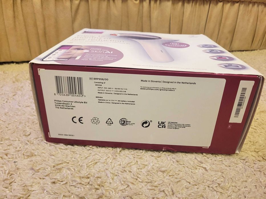 Фотоепілятор Philips Lumea BRI958 - 9900