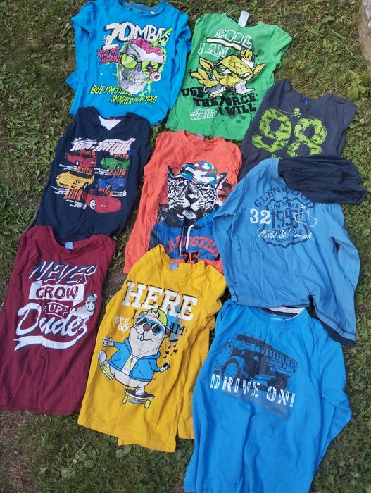 Paczka ubrań dla chłopca 122-128