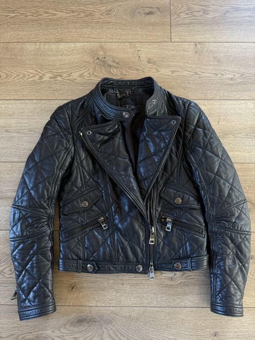 kurtka skórzana Burberry