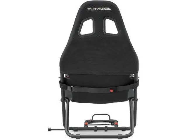 Fotel Playseat Challenge Actifit Wyścigowy Czarny Welur z Kierownicą