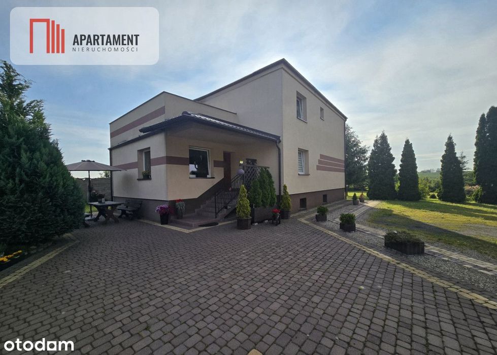 Dom 156m² + Hala/Garaże  160m² | Działka 5800m²