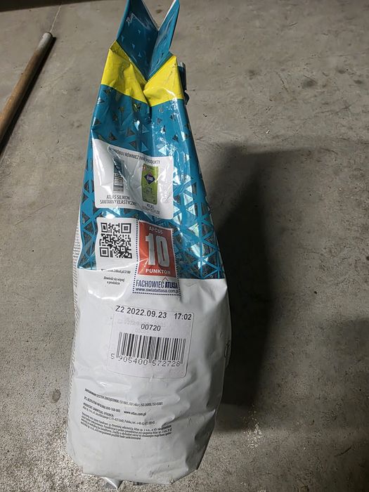 Fuga ceramiczna Atlas Czarna 204 5kg