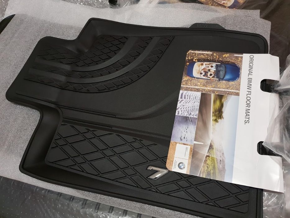 Коврики оригінал BMW 7 G11 G12 G70 I7 F01 F02 Авто резинові Оригинал