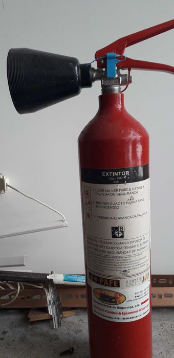 Extintor Incêndio CO2
