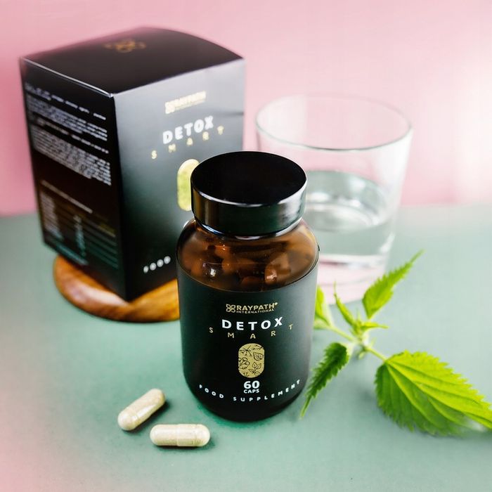 raypath detox smart 60 kapsułek na koncentrację lepszy sen mniejszy stres