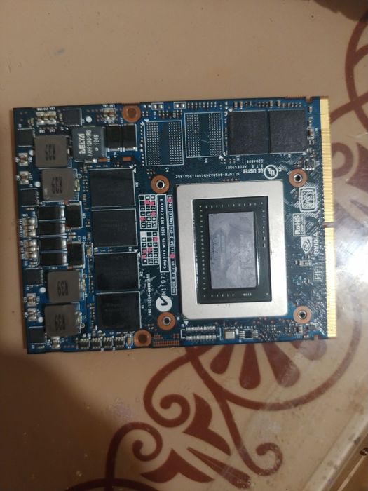 МХМ -видеокарта GTX 670 3g GDDR-5