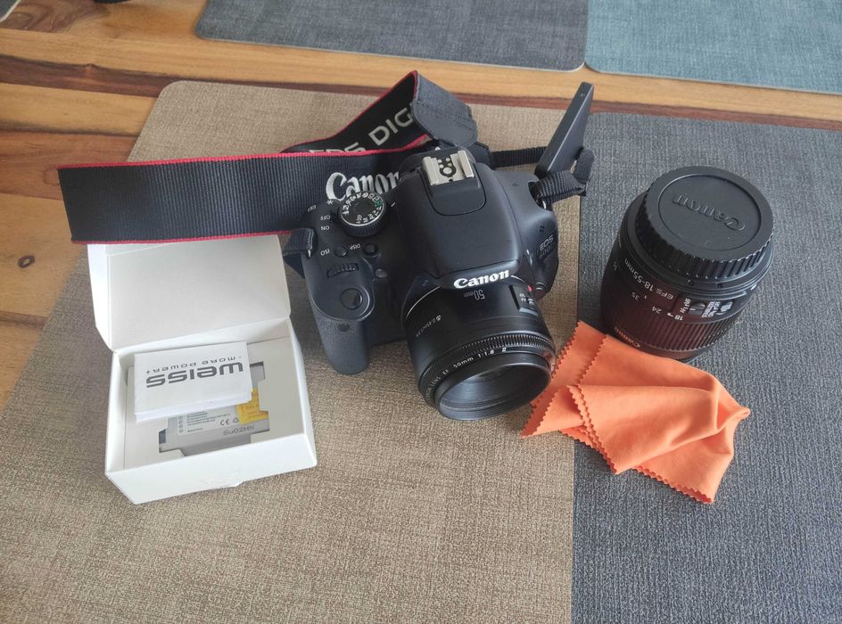 Canon 600D - Excelente proposta conjunto