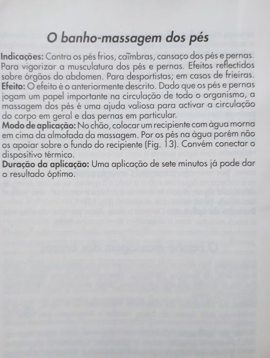 Almofada de massagem