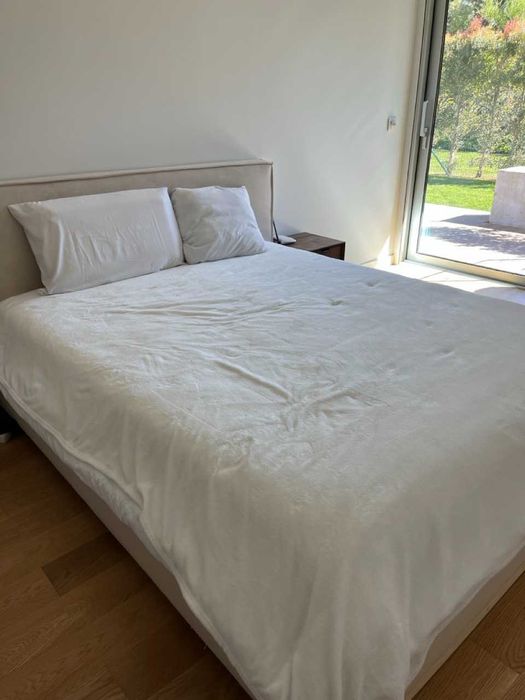 Double Bed Frame + Mattress