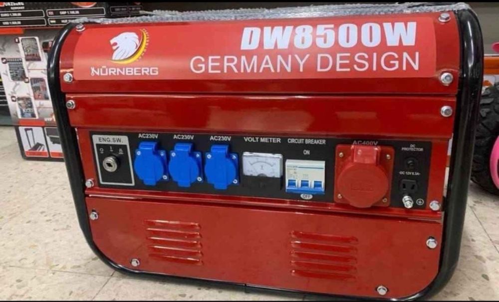 Gerador Trifasio e Monofasio Germany 8500W novo na caixa