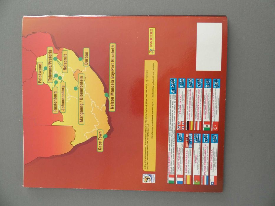 Caderneta Panini Mundial África do Sul 2010