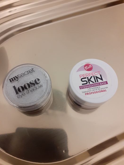 My secret Sypki cień 10 (srebrny) + gratis Bell baza po
