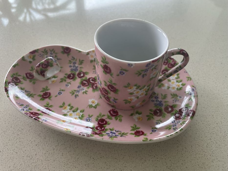 Serviço de café Limoges e outros