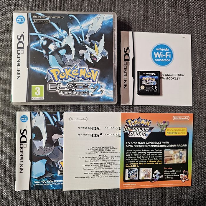 Gra Pokemon black version 2 Nintendo DS
