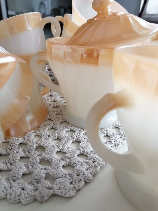 Conjunto de chá BRANCO64409571017346122