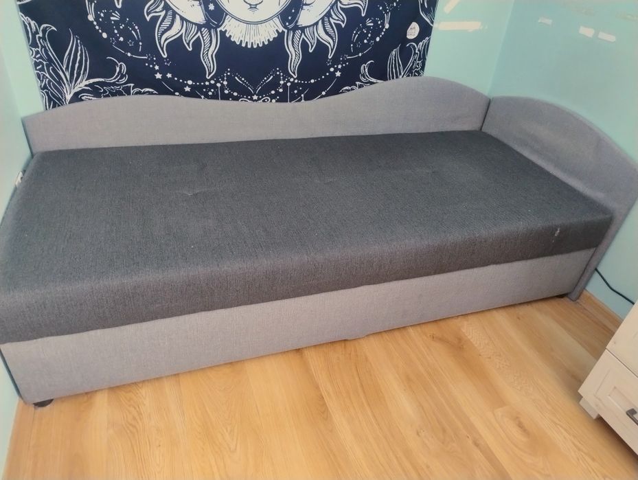 Łóżko 80x190 ze skrzynią
