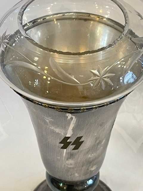 Posrebrzany Kielich Oficerski Totenkopf – III Rzesza