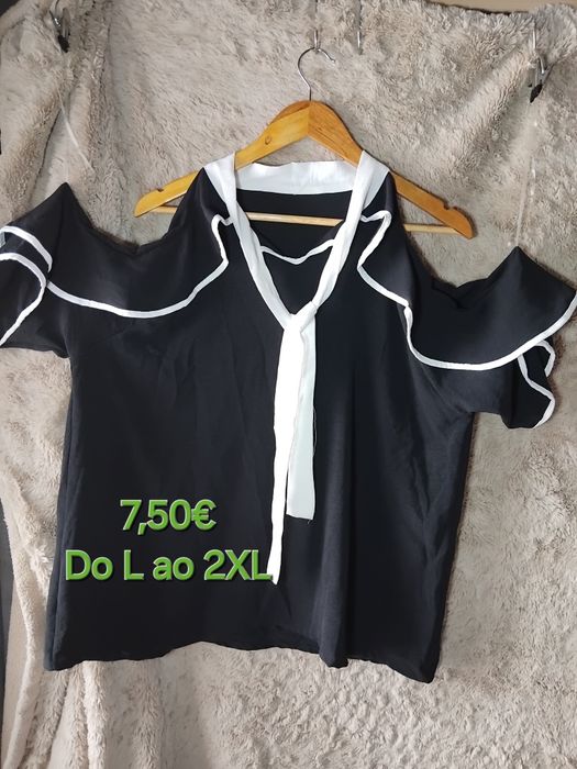 Peças de roupa do M ao 3XL