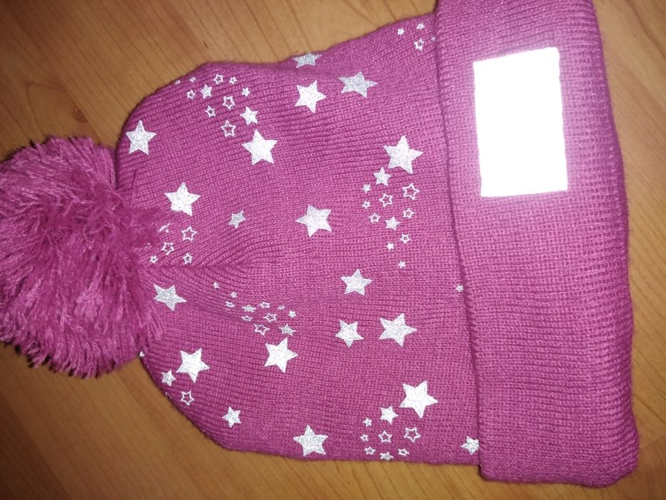 Шапочка +рукавичка для дівчинка