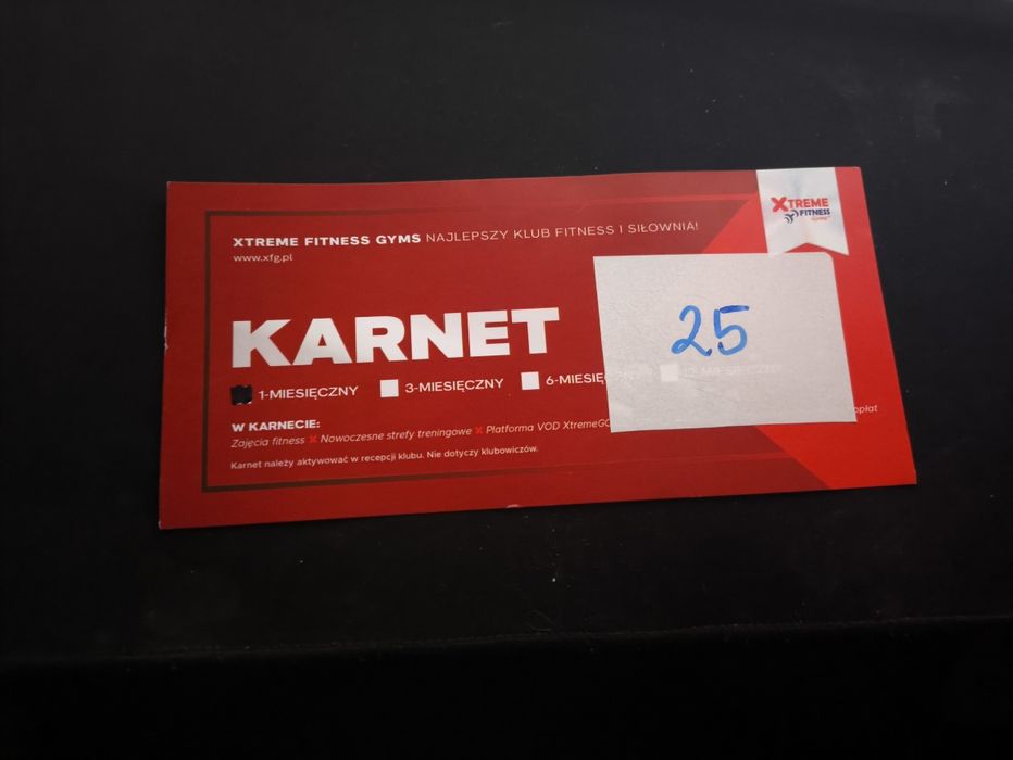 Karnet miesięczny na siłownie Xtreme Fitness Gyms