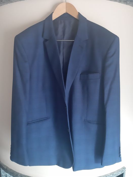 Garnitur Exclusive felippe 176/66/124 wełna cienki spodnie kamizelka
