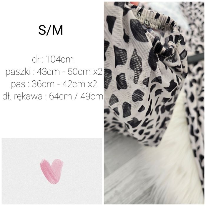 Sukienka drapowany przód Print centki