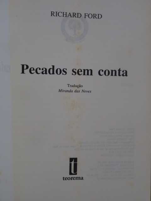 Pecados sem Conta de Richard Ford