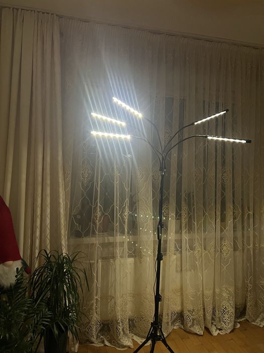 Фітолампа для росту рослин 5 голів Usb