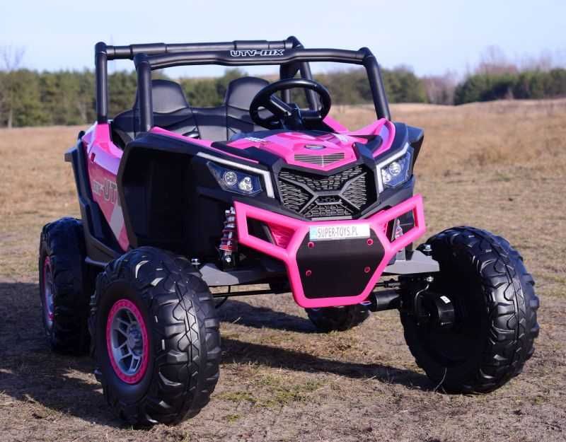 BAWIBUS.PL Auto samochód na akumulator MEGA BUGGY UTV-MX jeep 4x4 dwuosobowy pojazd dla dziewczynki