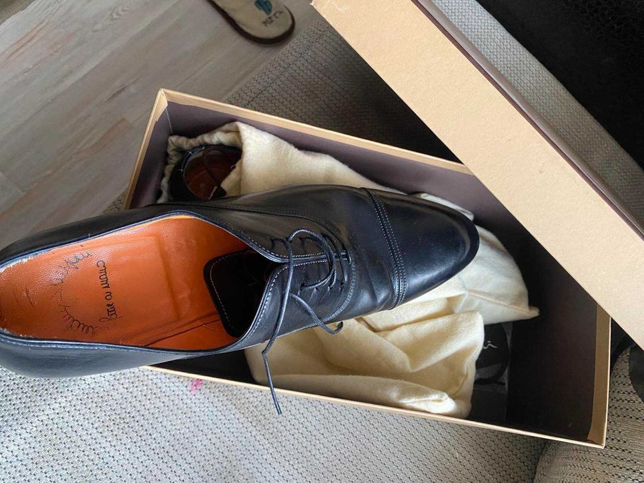 Мужские туфли Santoni