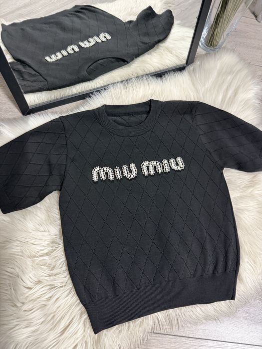 Стильна футболка Miu Miu