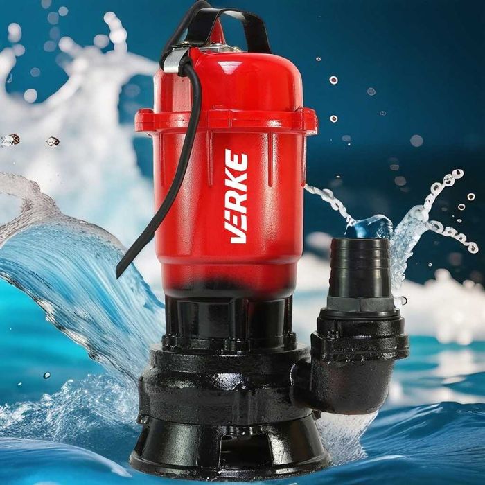 Pompa do wody czystej brudnej szamba ścieków Z ROZDRABNIACZEM